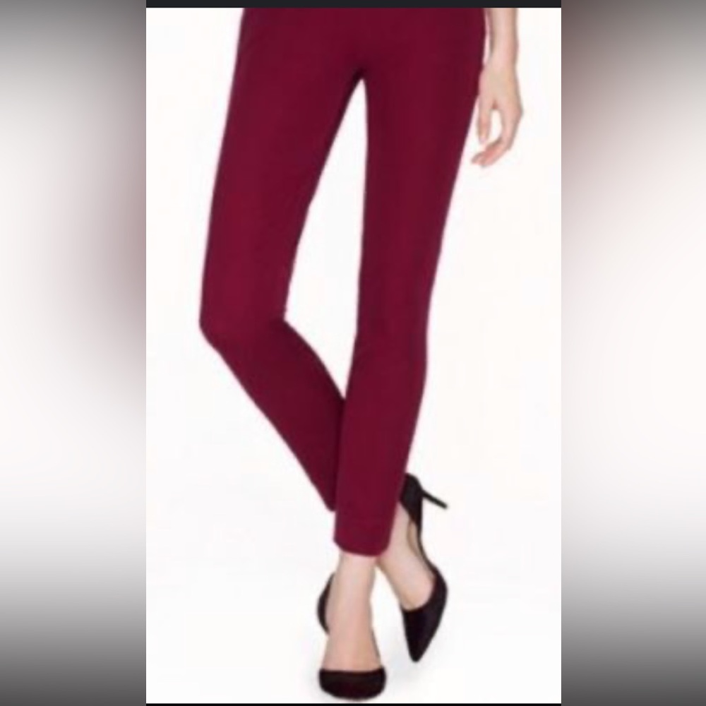 J. Crew Minne Pants in Gorgeous Maroon Wool